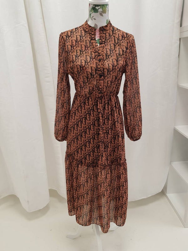 lente zomer jurk Lang