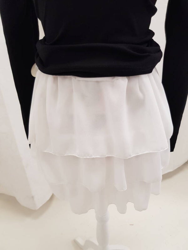 Mooie lichte rok half lang 