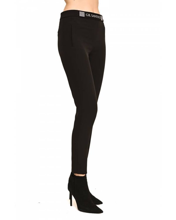 SKINNY TROUSERS WITH LOGO WAISTCOAT