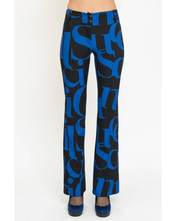 PANTS IN PRINTED TECHNIQUE