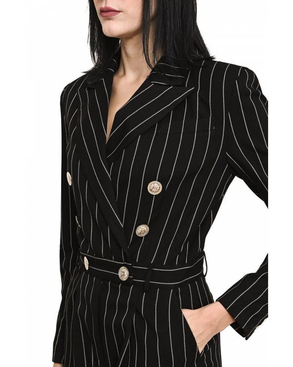 ELEGANT JUMPSUIT WITH LOGO BUTTONS