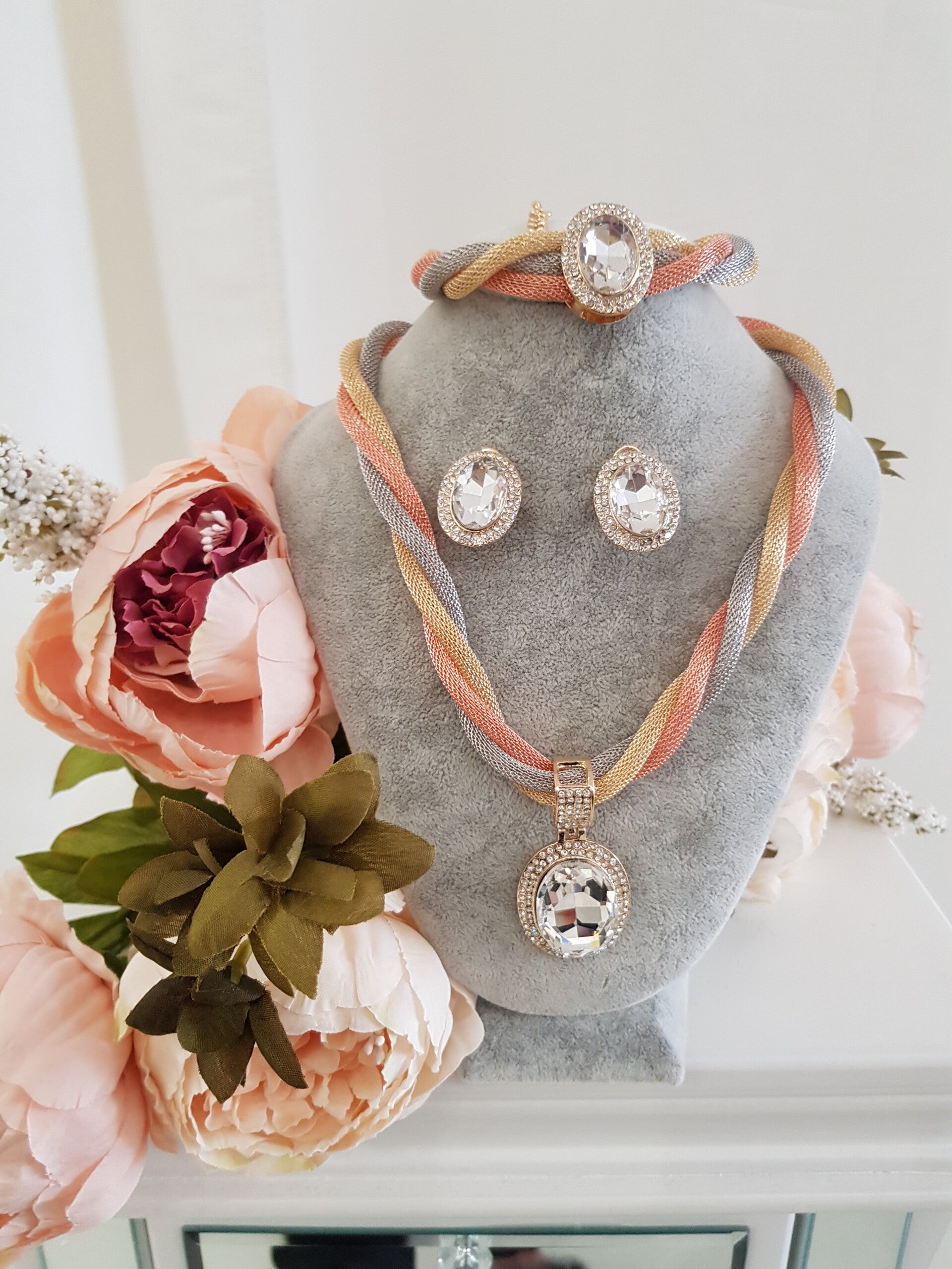 juwelen setje tricolore 