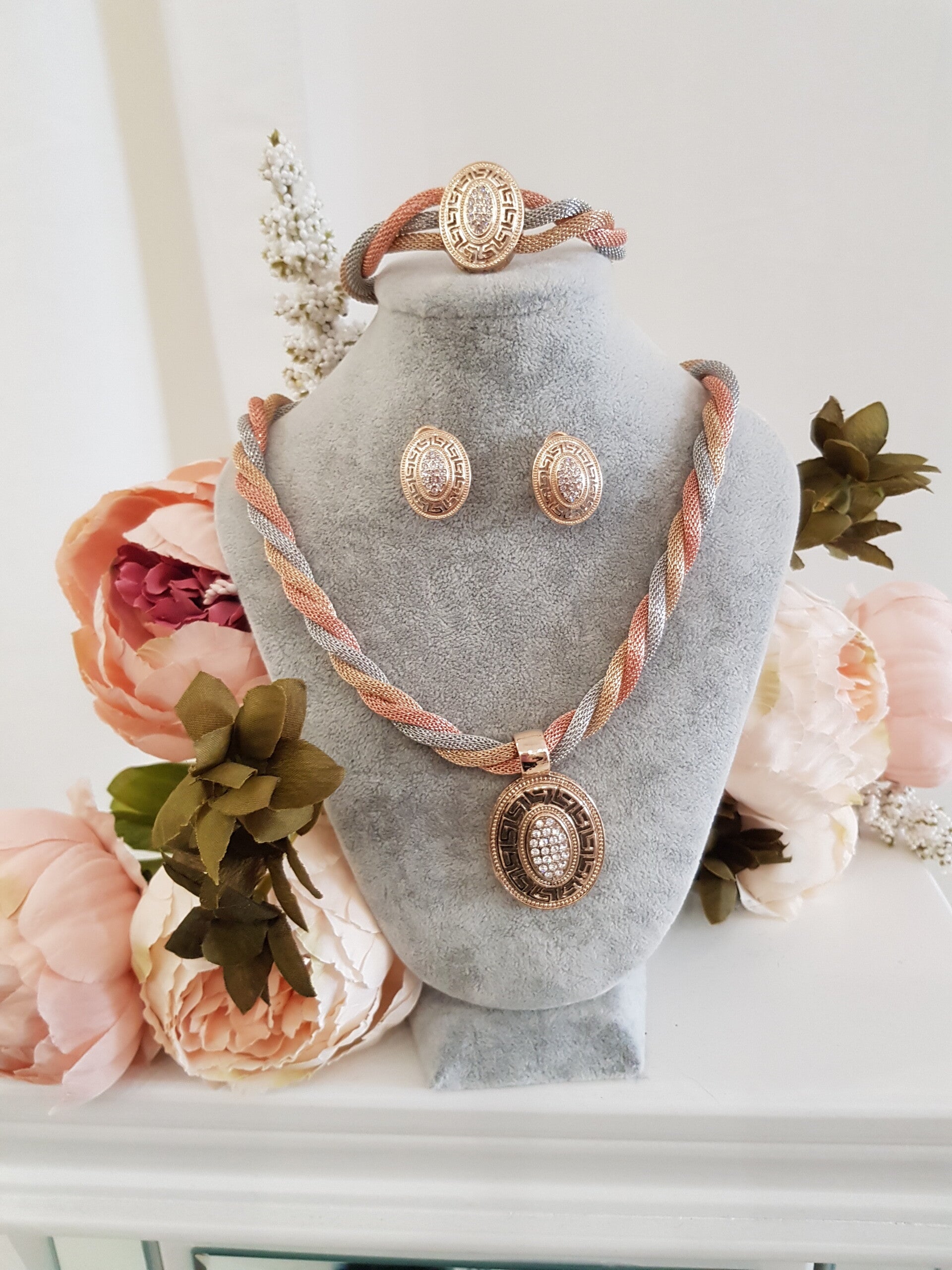 juwelen setje tricolore 