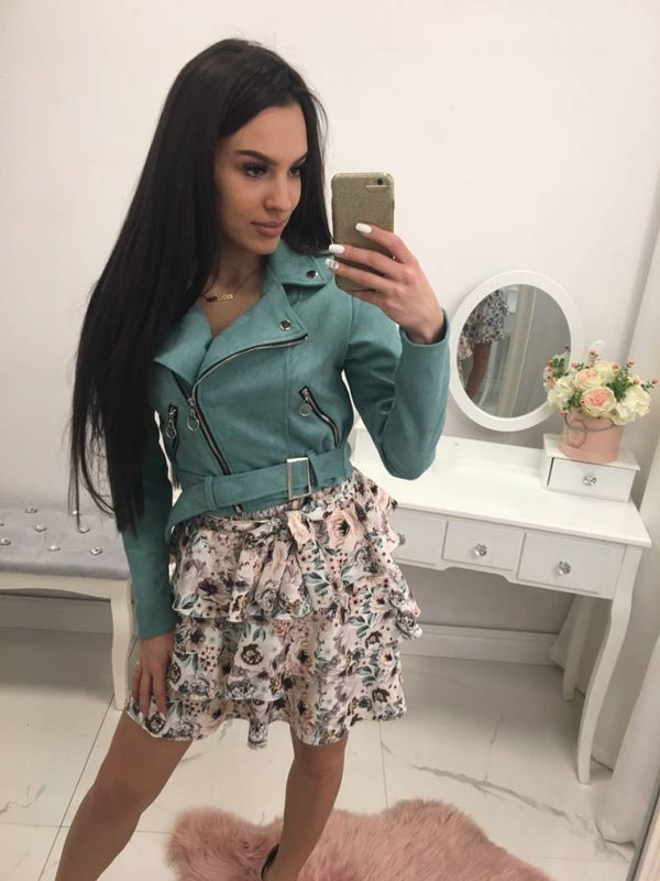 Korte Velour Jas 