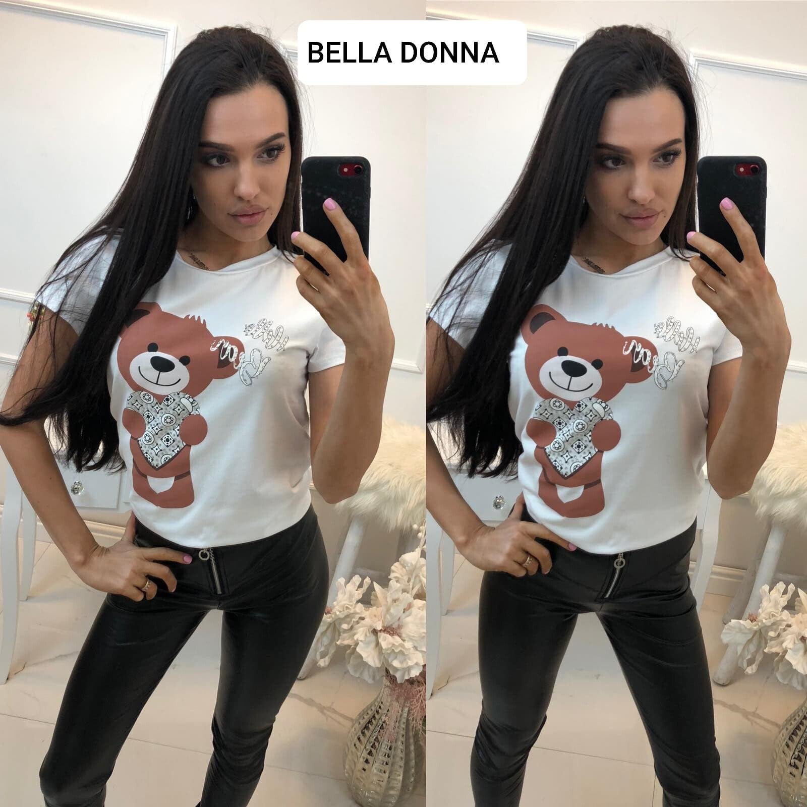 t-shirt with a teddy bear