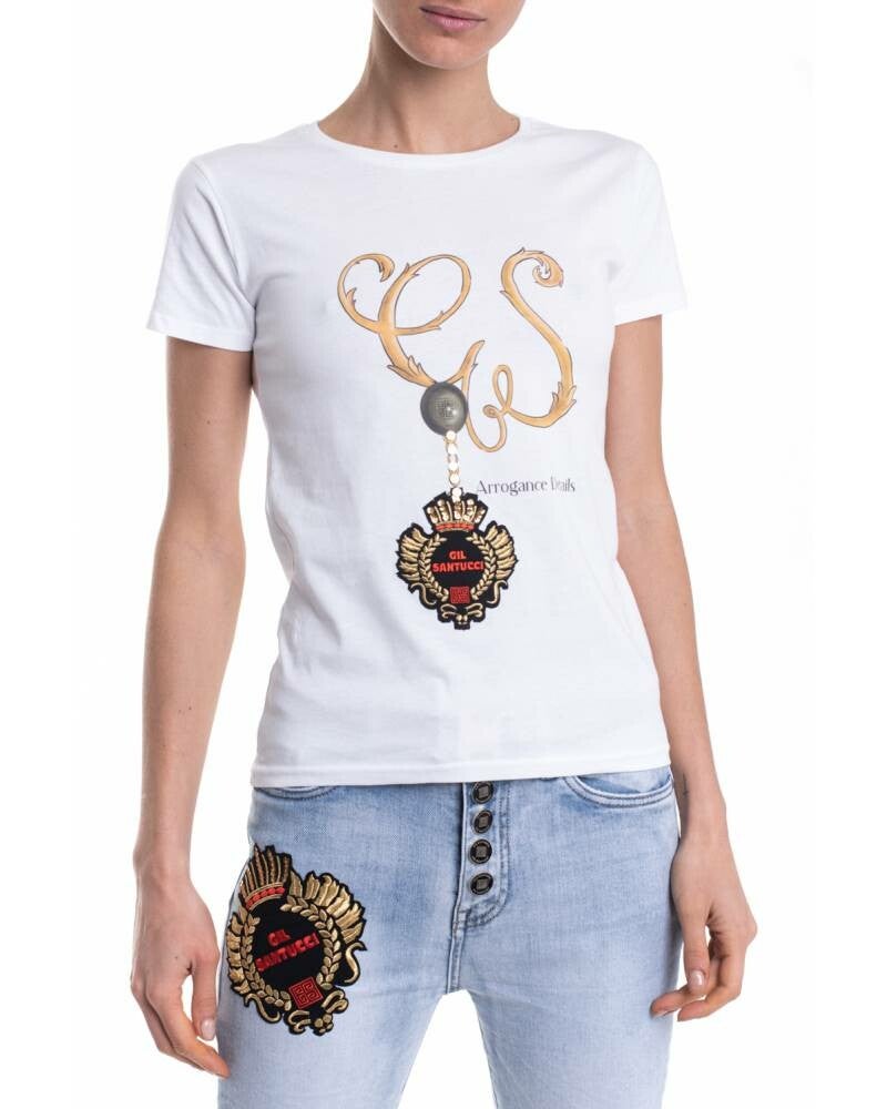 CUSTOM PRINT T-SHIRT WITH LOGATED DETAILS