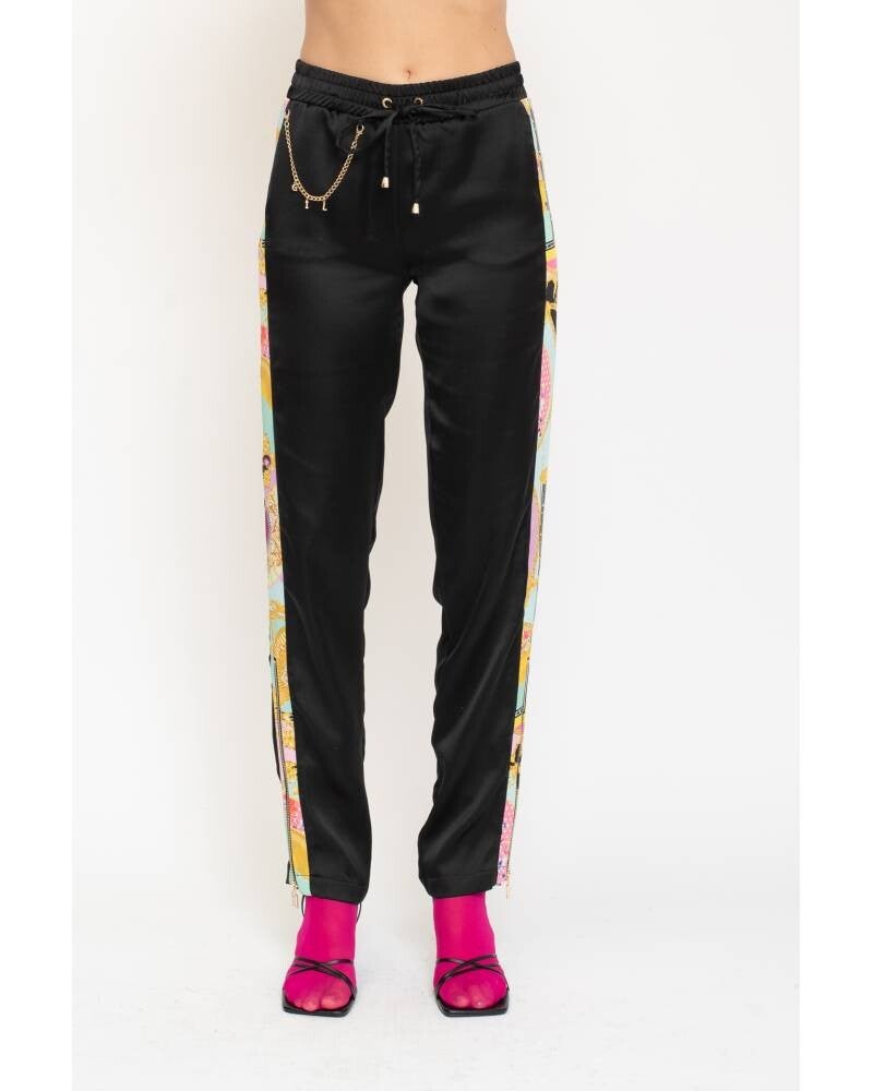 SATIN CREPE TROUSERS