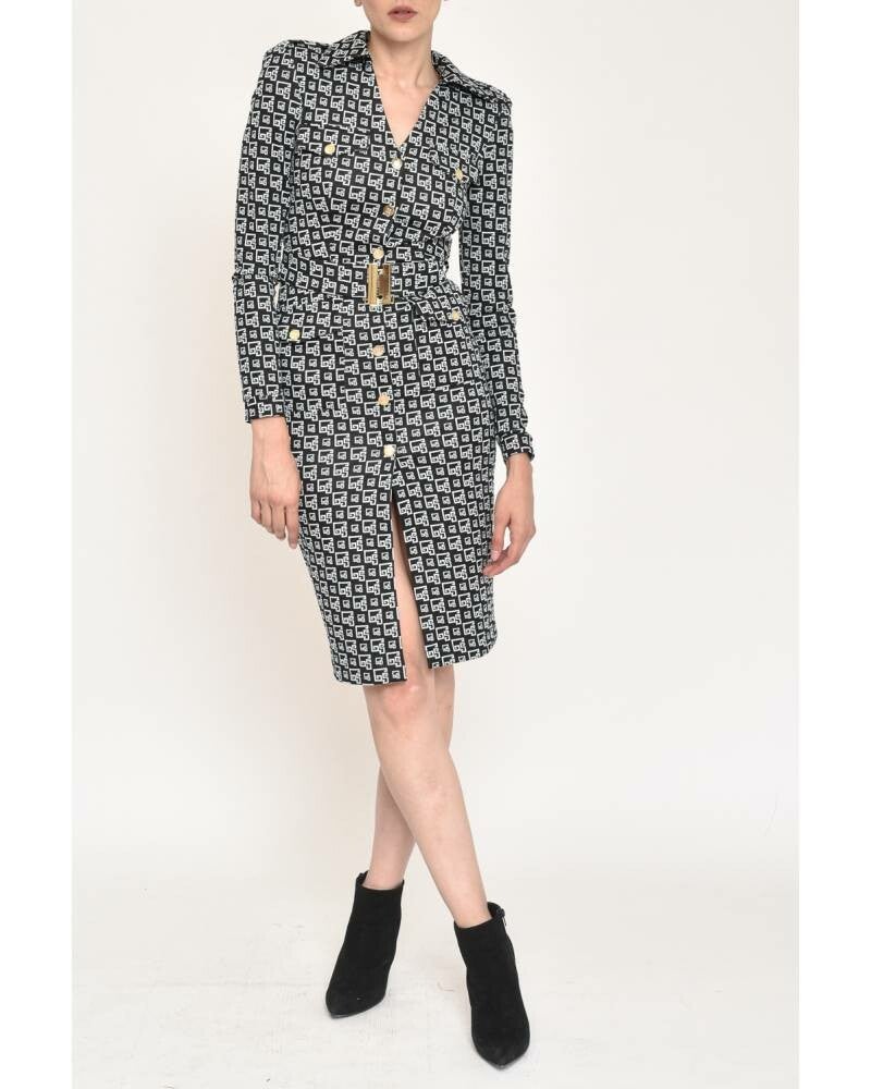 DRESS WITH CUSTOM PRINT