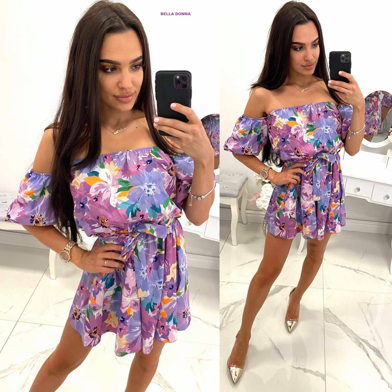 floral off the shoulder romper