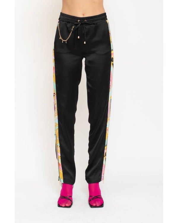 SATIN CREPE TROUSERS