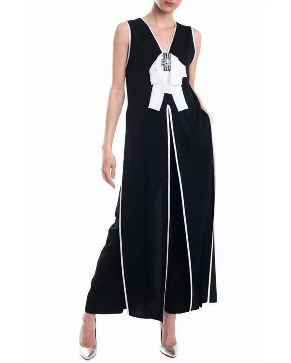 TUNIC WITH TROUSERS WITH DECORATED BOW