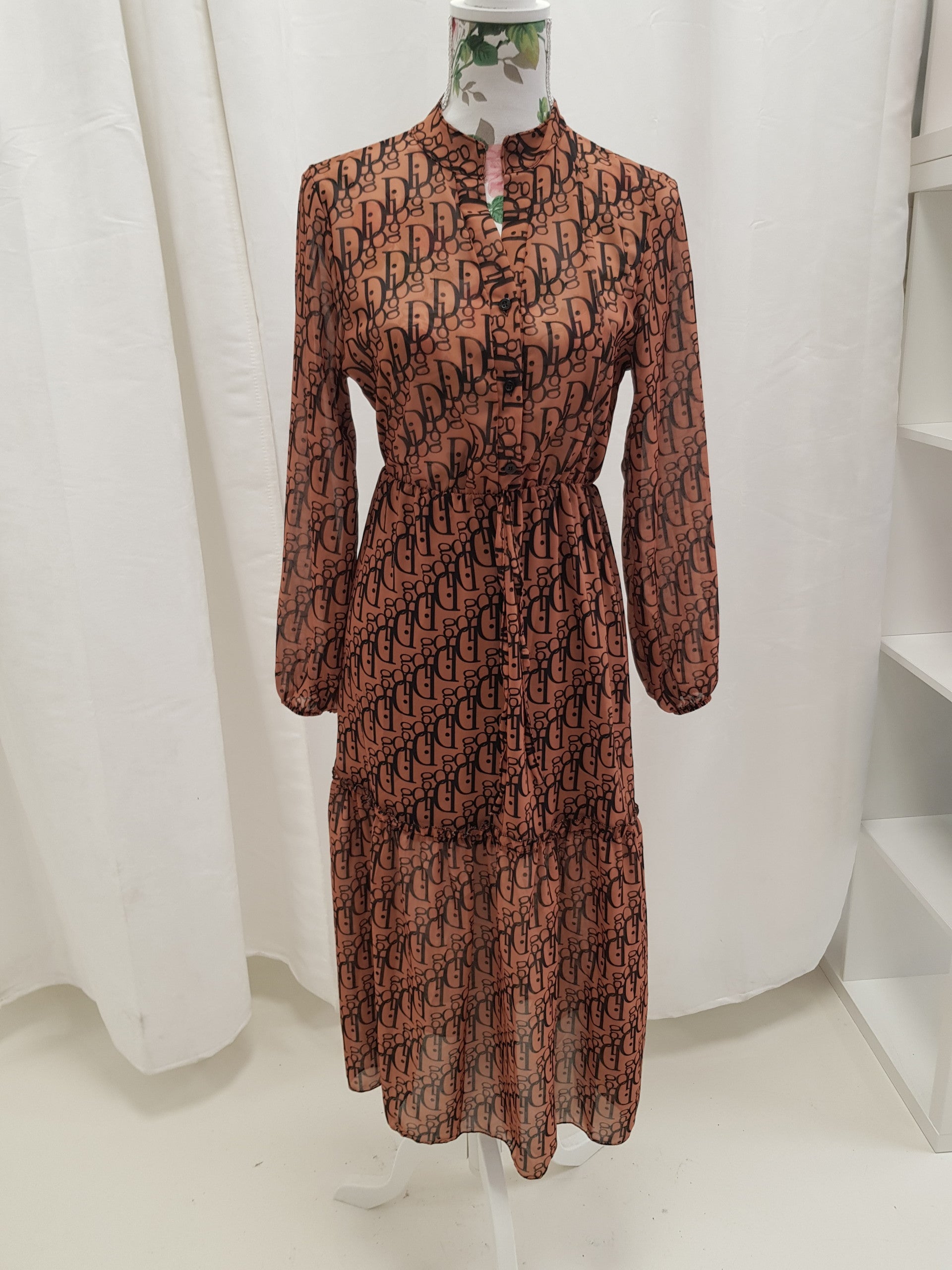 lente zomer jurk Lang