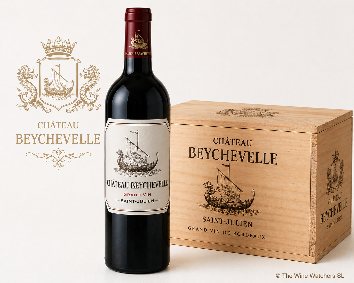 Château Beychevelle 2019 4e Grand Cru Classé St-Julien CBO(6x75cl)