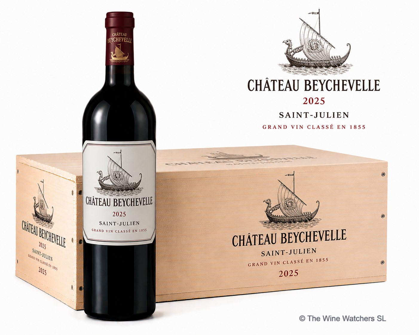 Château Beychevelle 2025 4e Grand Cru Classé St-Julien CBO(6x75cl)