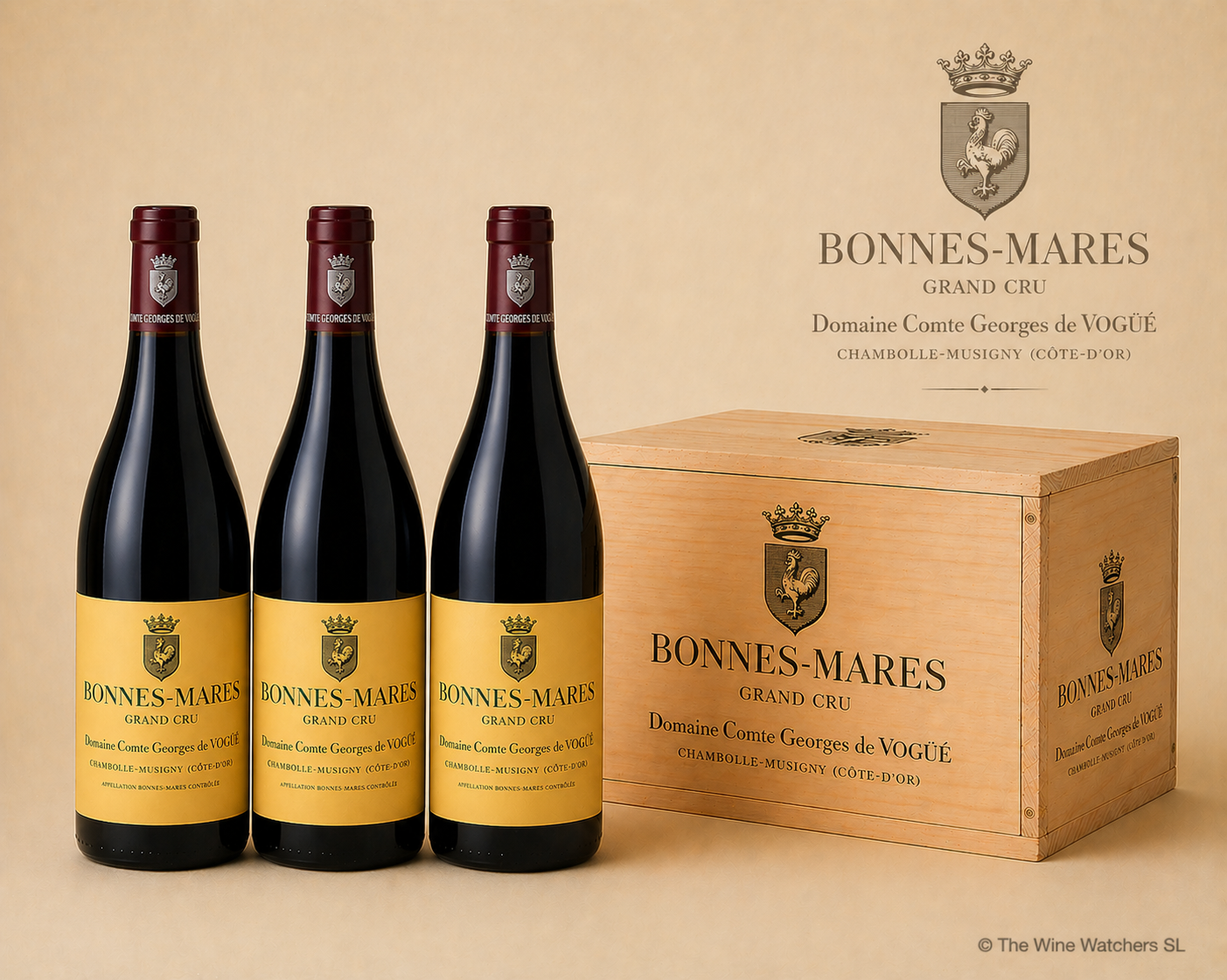 Bonnes-Mares Grand Cru 2017 Domaine de Vogüé CBO(3x75cl)