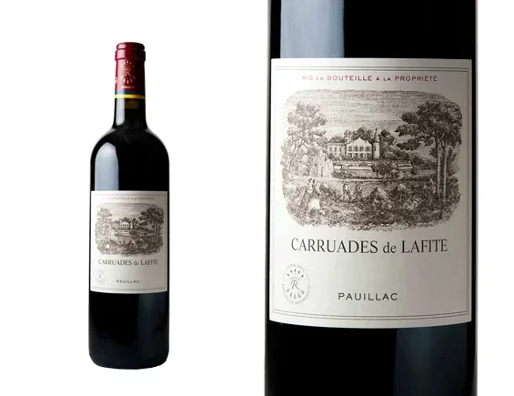 Bouteille de Carruades de Lafite
