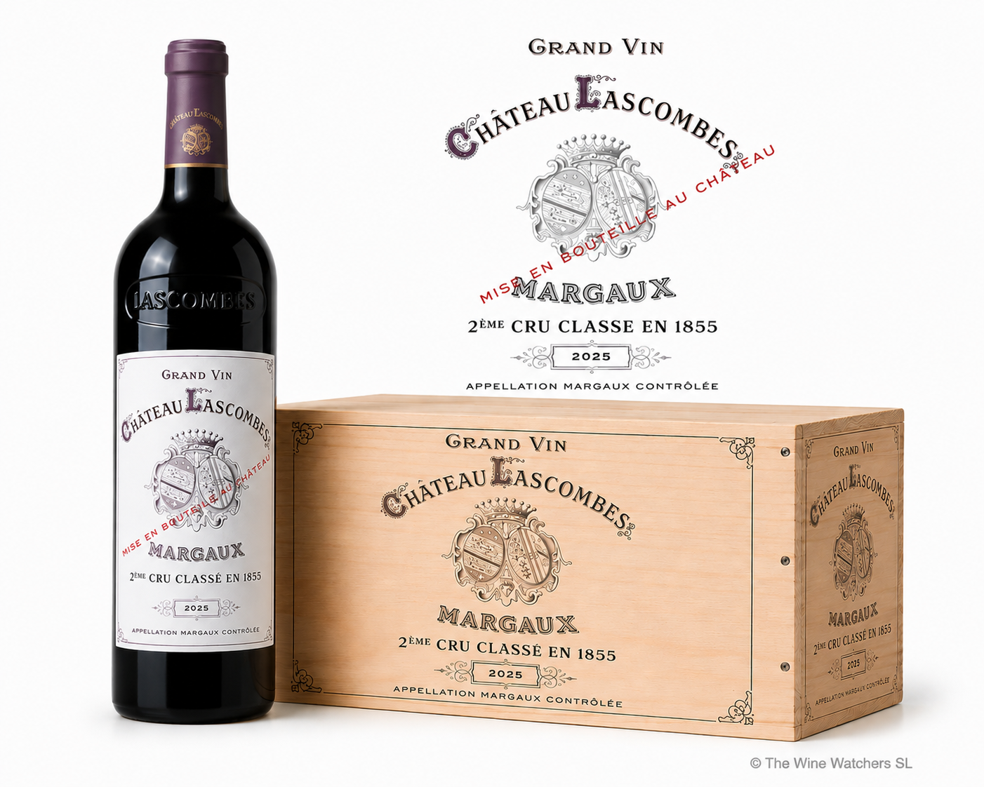 Château Lascombes 2025 2e Grand Cru Classé de Margaux CBO(6x75cl)