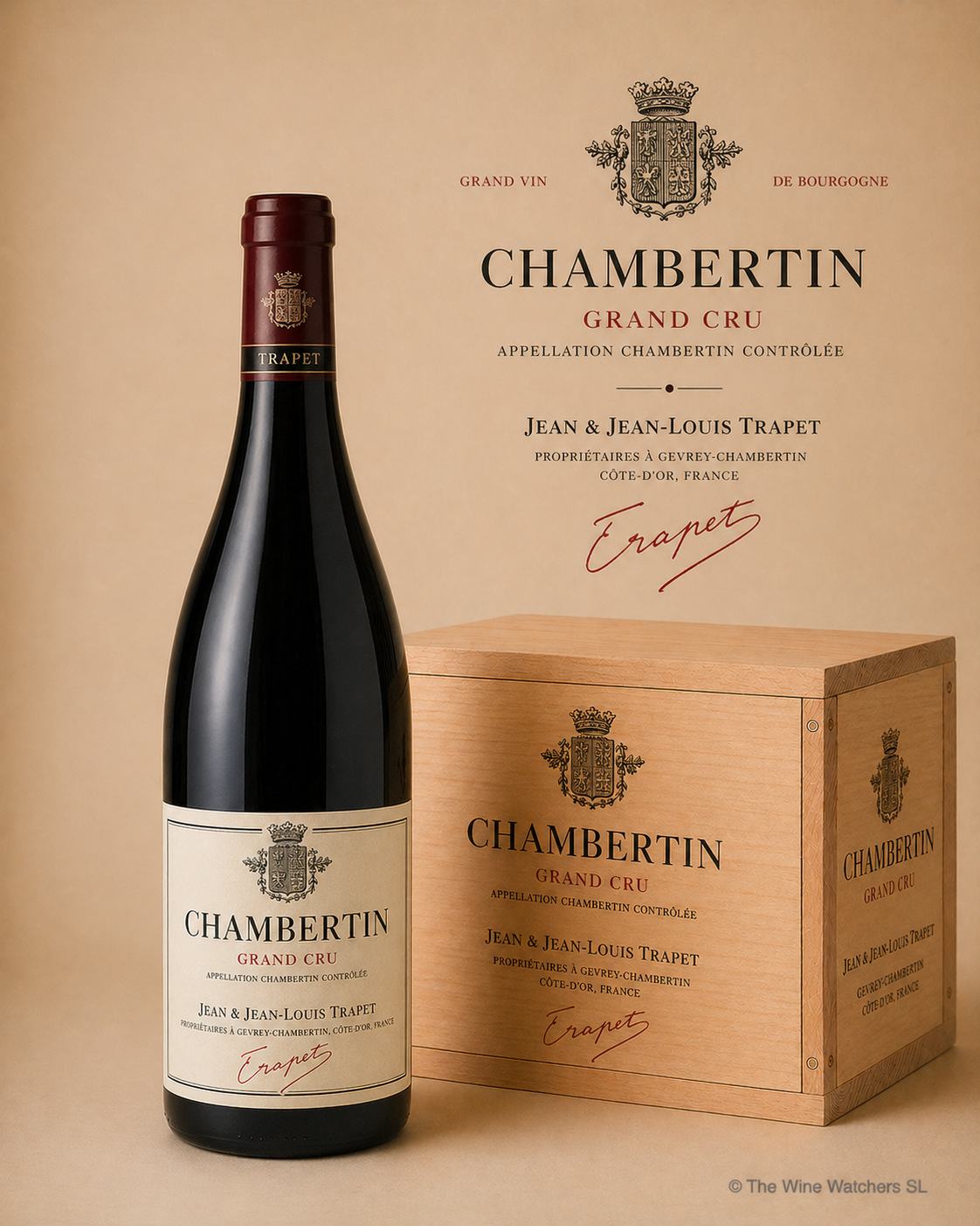 Chambertin Grand Cru 2017  Domaine Trapet Père et Fils CBO(6x75cl)