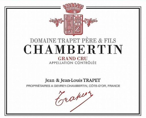 Chambertin Grand Cru 2020  Domaine Trapet Père et Fils CBO(6x75cl)