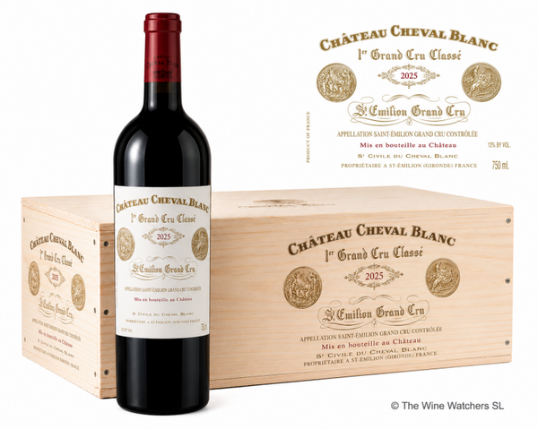 Château Cheval Blanc 2025 1er Grand Cru Classé A St-Emilion CBO(6x75cl)