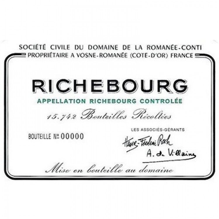 Richebourg Grand Cru 2003 Domaine de la Romanée-Conti CBO(6x75cl)