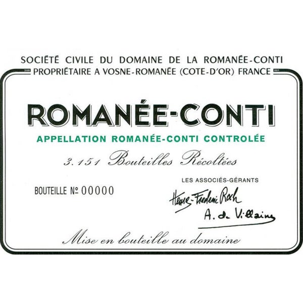 Romanée-Conti Grand Cru 2016  Domaine de la Romanée-Conti CBO(1x75cl)