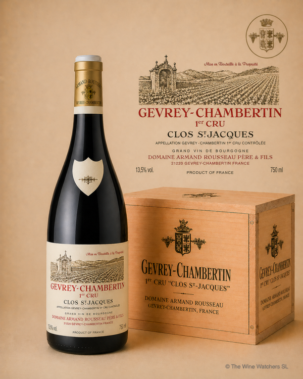 Gevrey-Chambertin 1er Cru Clos Saint-Jacques 2014 Domaine Armand Rousseau CBO(6x75cl)