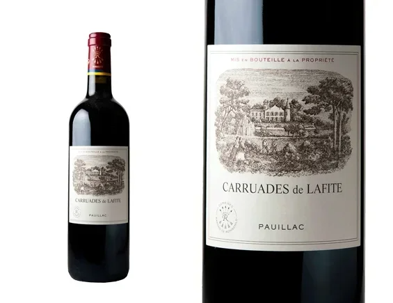 Bouteille de Carruades de Lafite