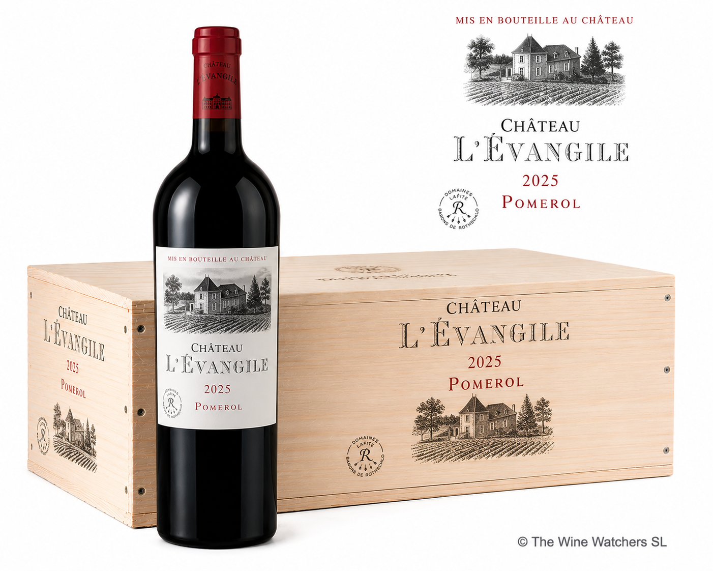 Château L´Evangile 2025 Grand vin de Pomerol CBO(6x75cl)
