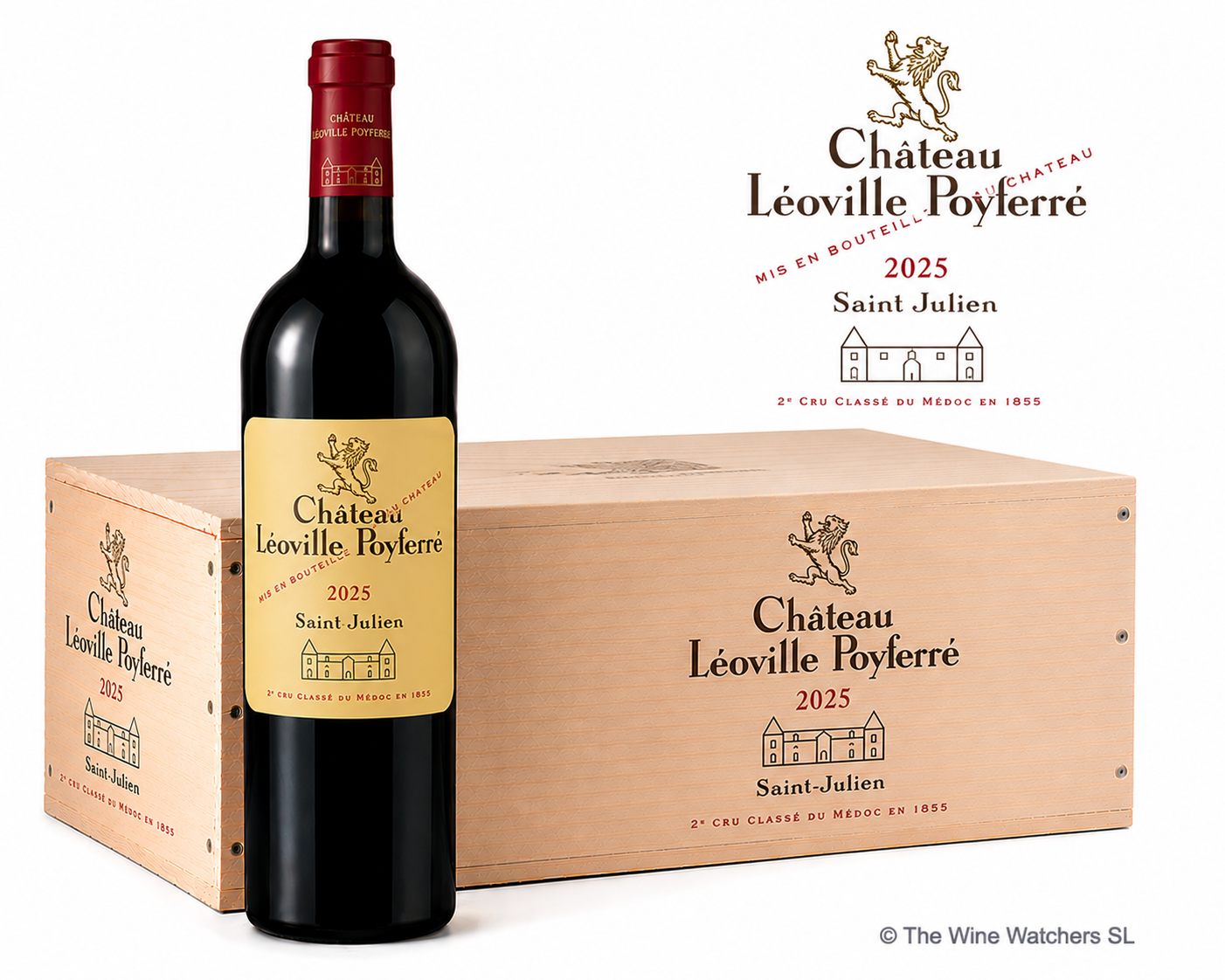 Château Léoville Poyferré 2025 2ème Grand Cru Classé Saint-Julien CBO(6x75cl)