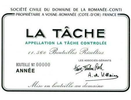 La Tâche 2005 Grand Cru Domaine de la Romanée-Conti CBO(3x75cl)