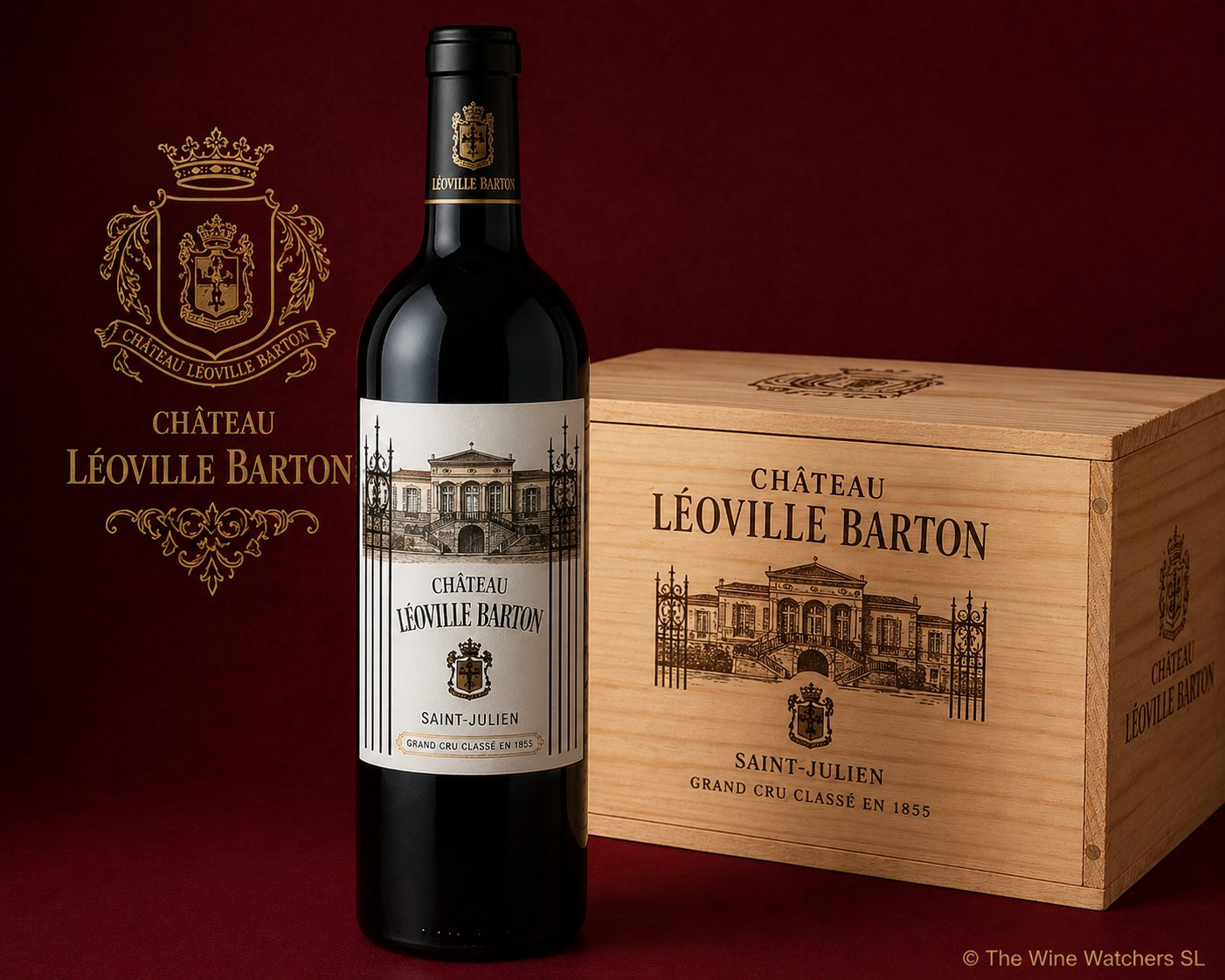 Château Léoville Barton 2021 2e Grand Cru Classe, Saint-Julien CBO(6x75cl)