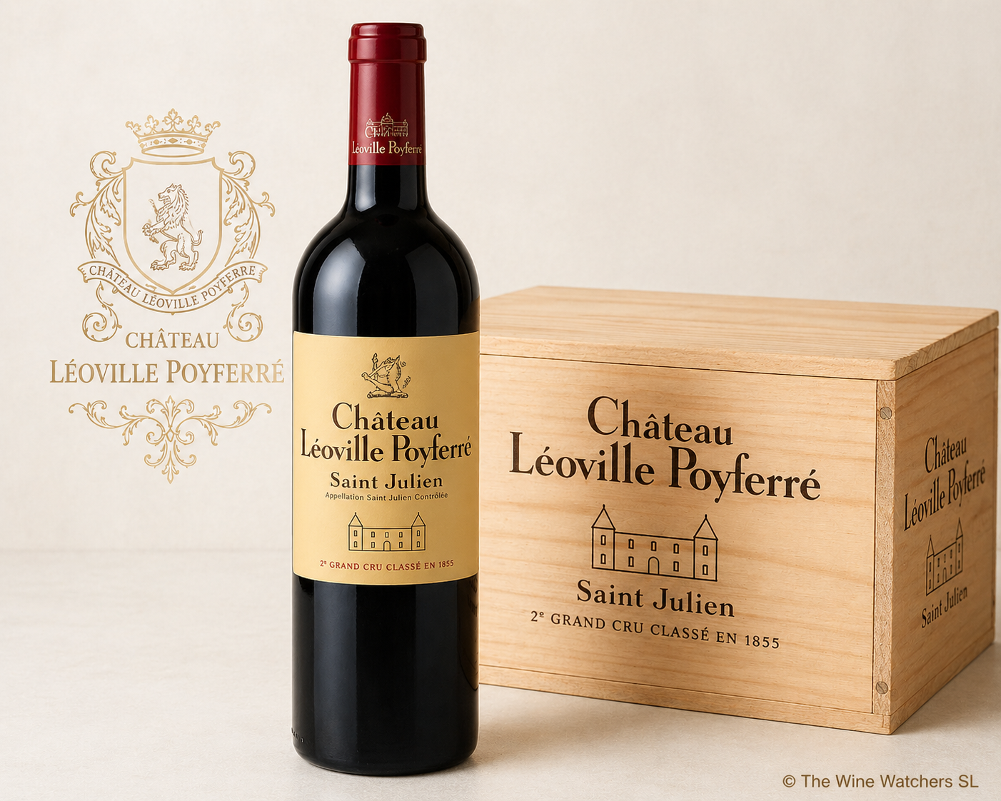 Château Léoville Poyferré 2021 2ème Grand Cru Classé Saint-Julien CBO(6x75cl)