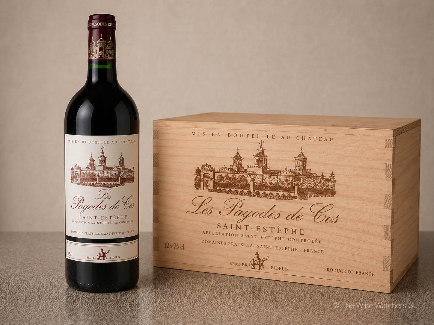 Les Pagodes de Cos 2025 Second vin de Cos d´Estournel CBO(6x75cl)