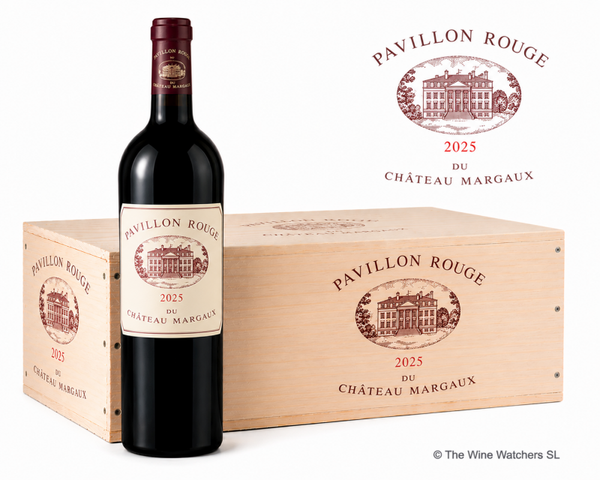 Pavillon Rouge 2025 Second vin du Château Margaux CBO(6x75cl)