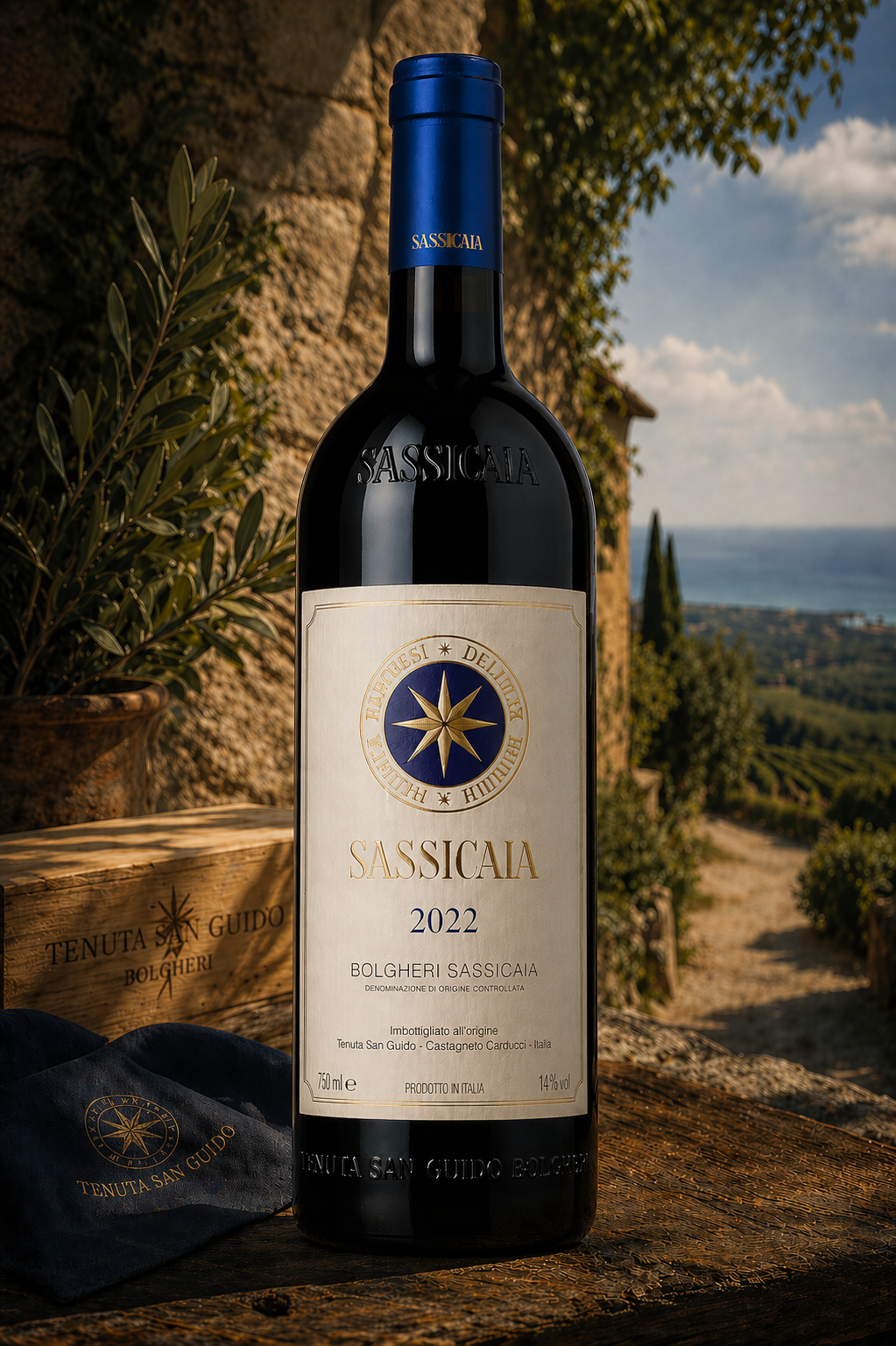 Sassicaia 2022 Tenuta San Guido CBO(6x75cl)