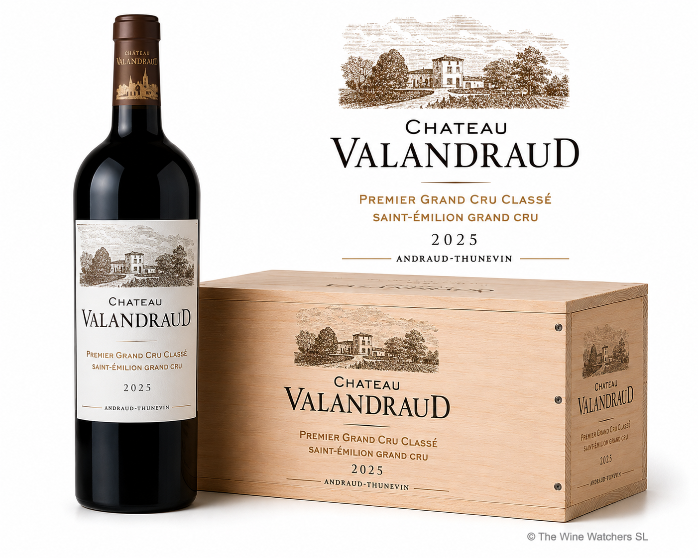 Château Valandraud 2025 1er Grand Cru Classé St-Emilion CBO(6x75cl)