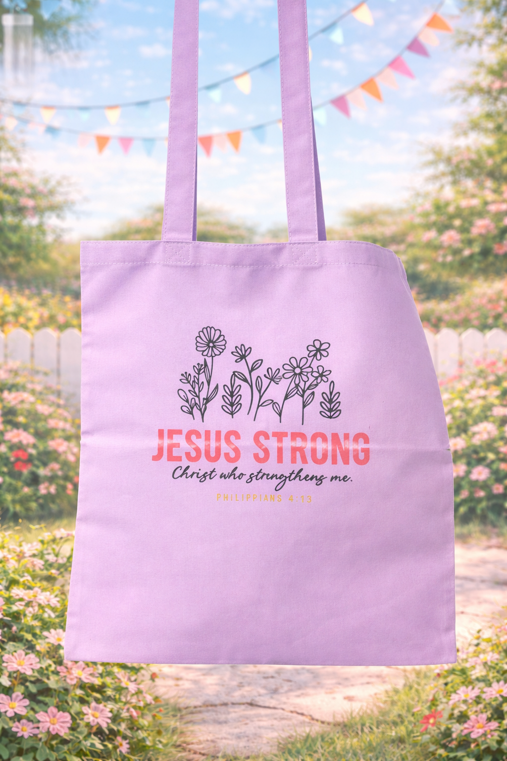 Jesus Strong Tote