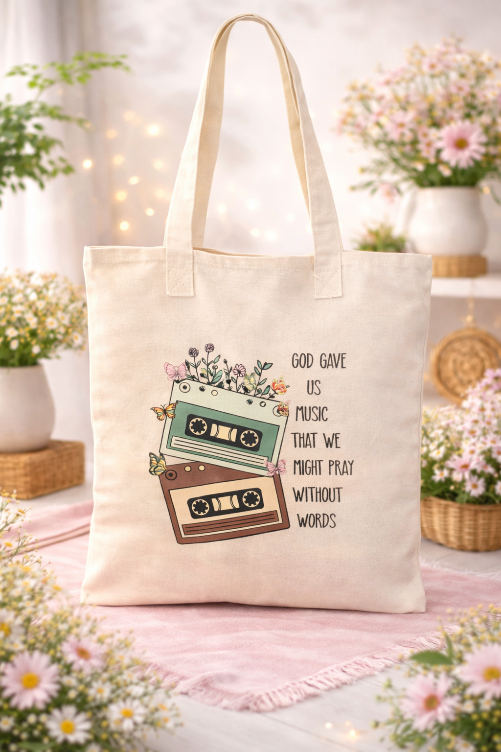Worship Without Words Tote