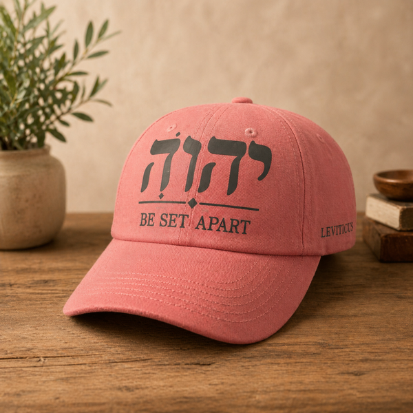 Set Apart Cotton Hat- Light Pink