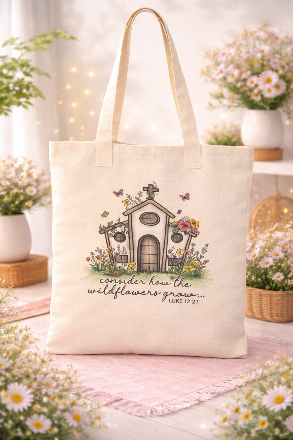 Consider The Wildflowers Tote