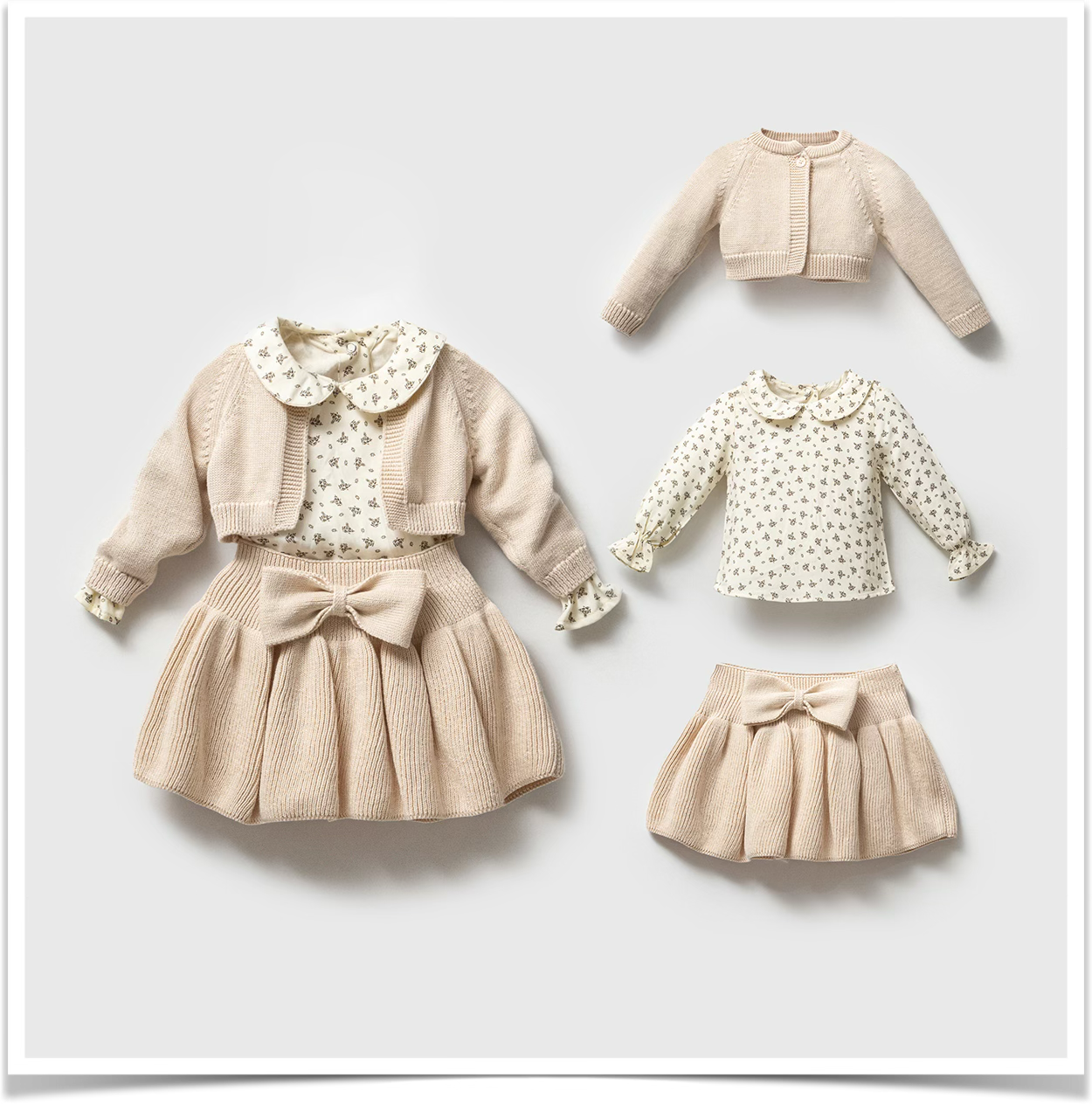 Emma set - 3 delig - 0-3/3-6/6-9/9-12  maanden