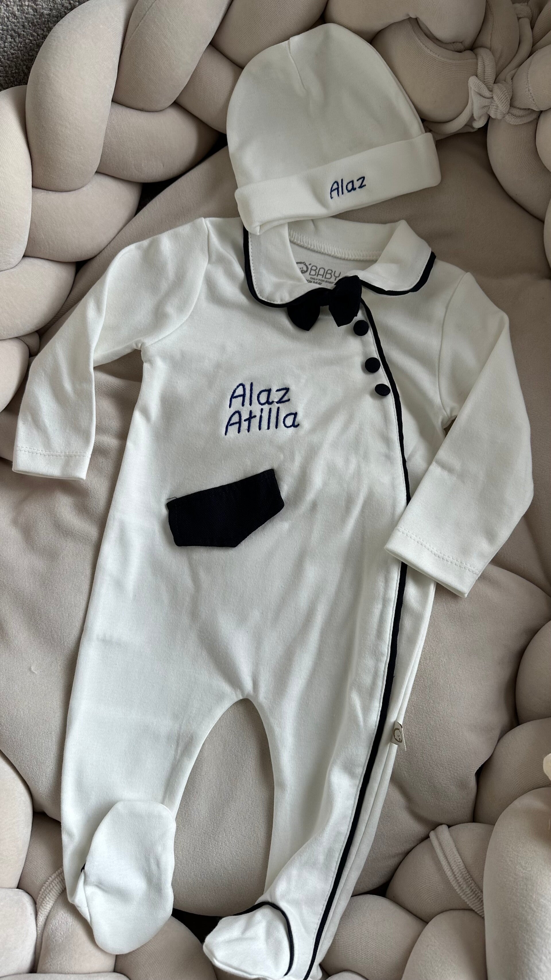 Jongens babypakje - personaliseerbaar