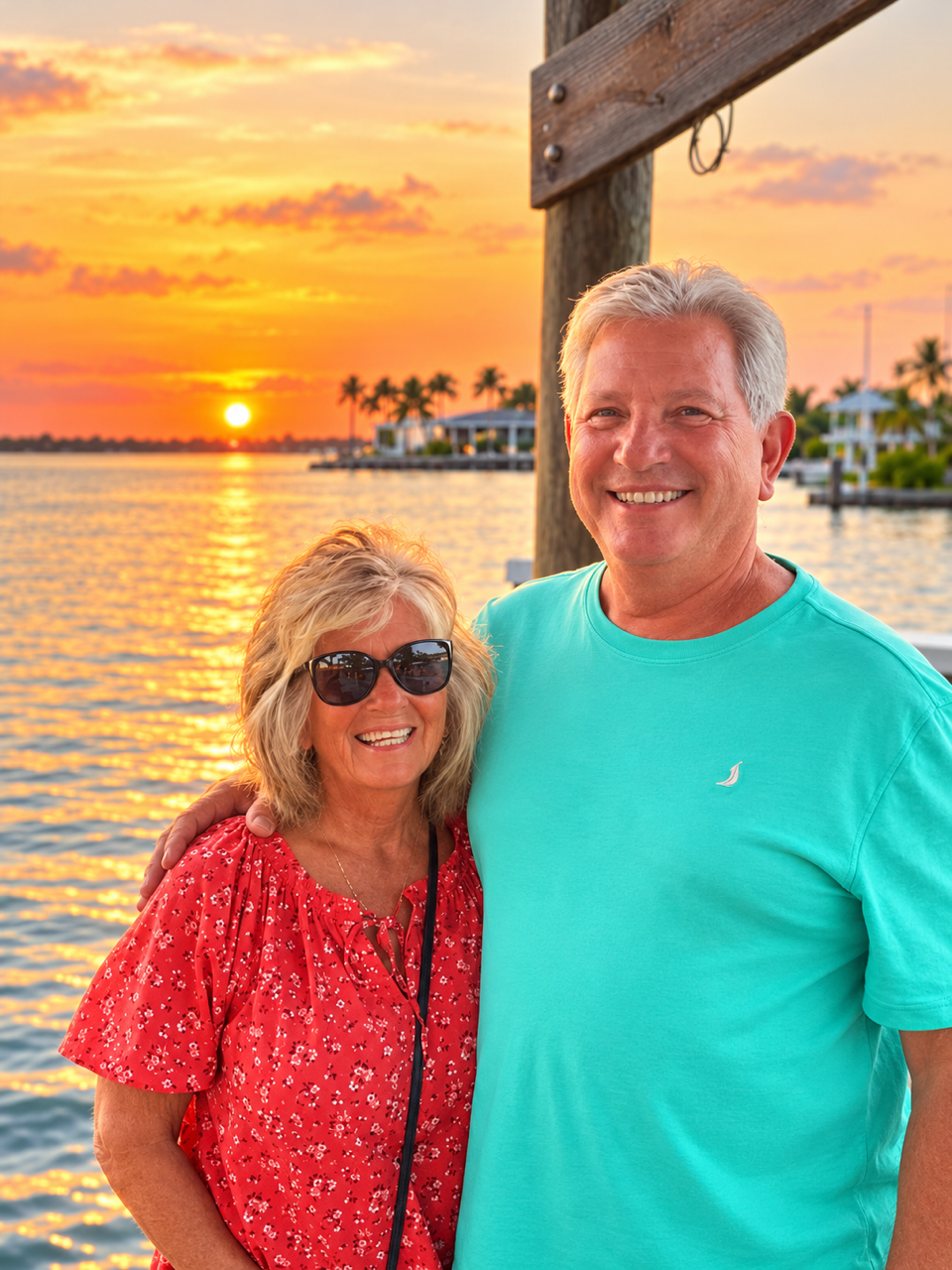 Walt and Nancy Gerken, founders of Rainbow Pools