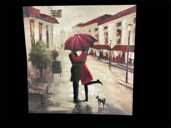 RED UMBRELLA PRINT