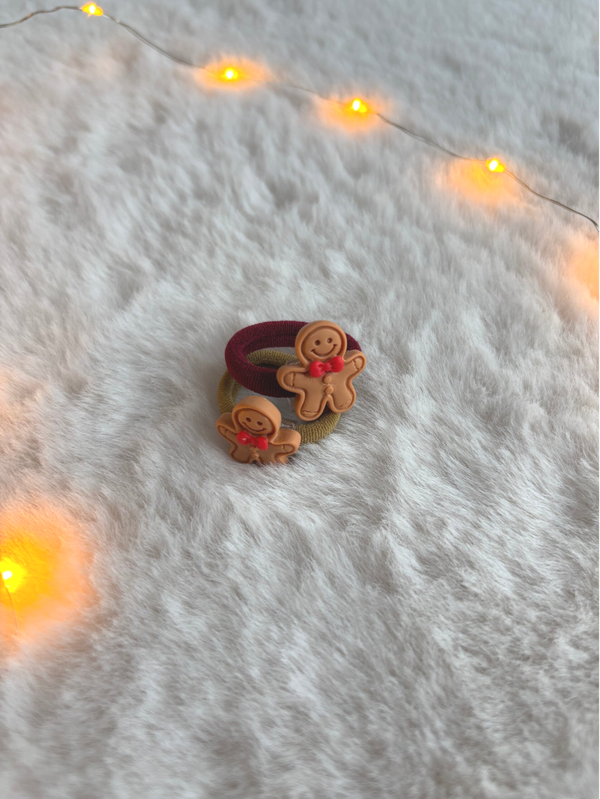 Haarelastiekje Gingerbread Man