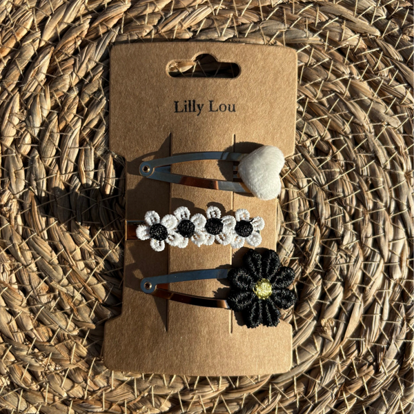 Set haarspeldjes 3, 4 of 5 cm