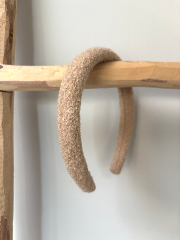 Haardiadeem teddy grof - beige