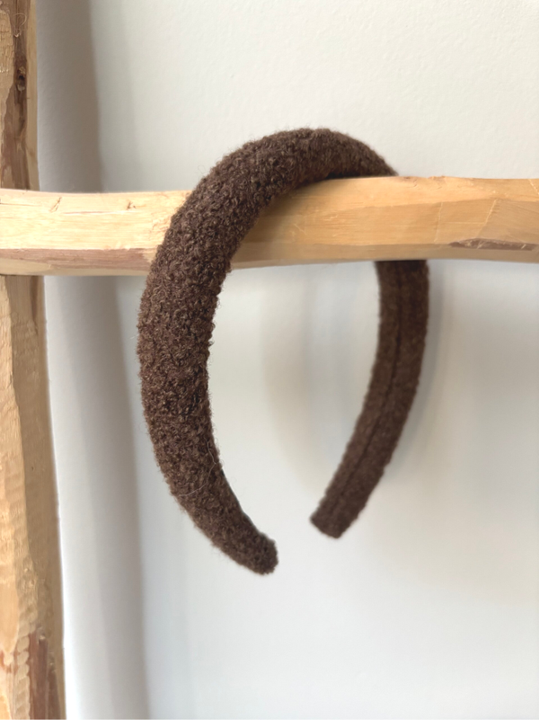 Haardiadeem teddy grof - bruin