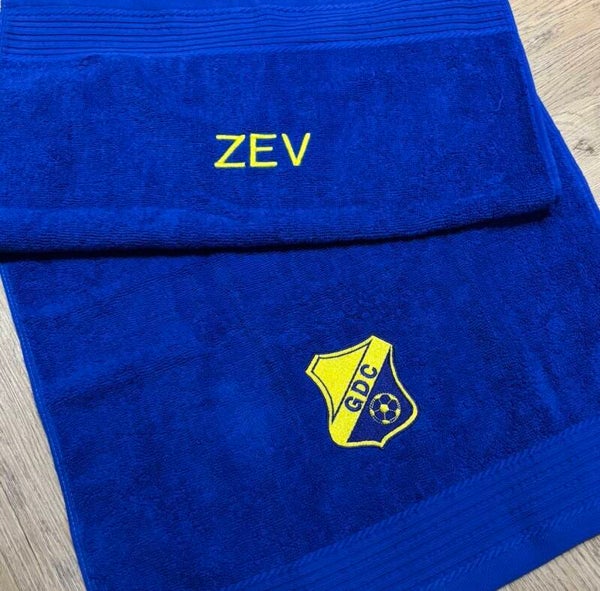 v.v. GDC handdoek (alleen bedrukken eigen naam)